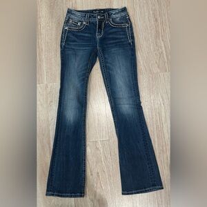 Miss Me Blue Flare & Wide Leg Jeans